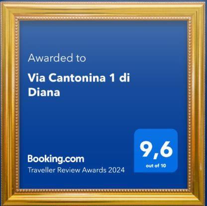 Via Cantonina 1 Di Diana San Valentino  Екстер'єр фото